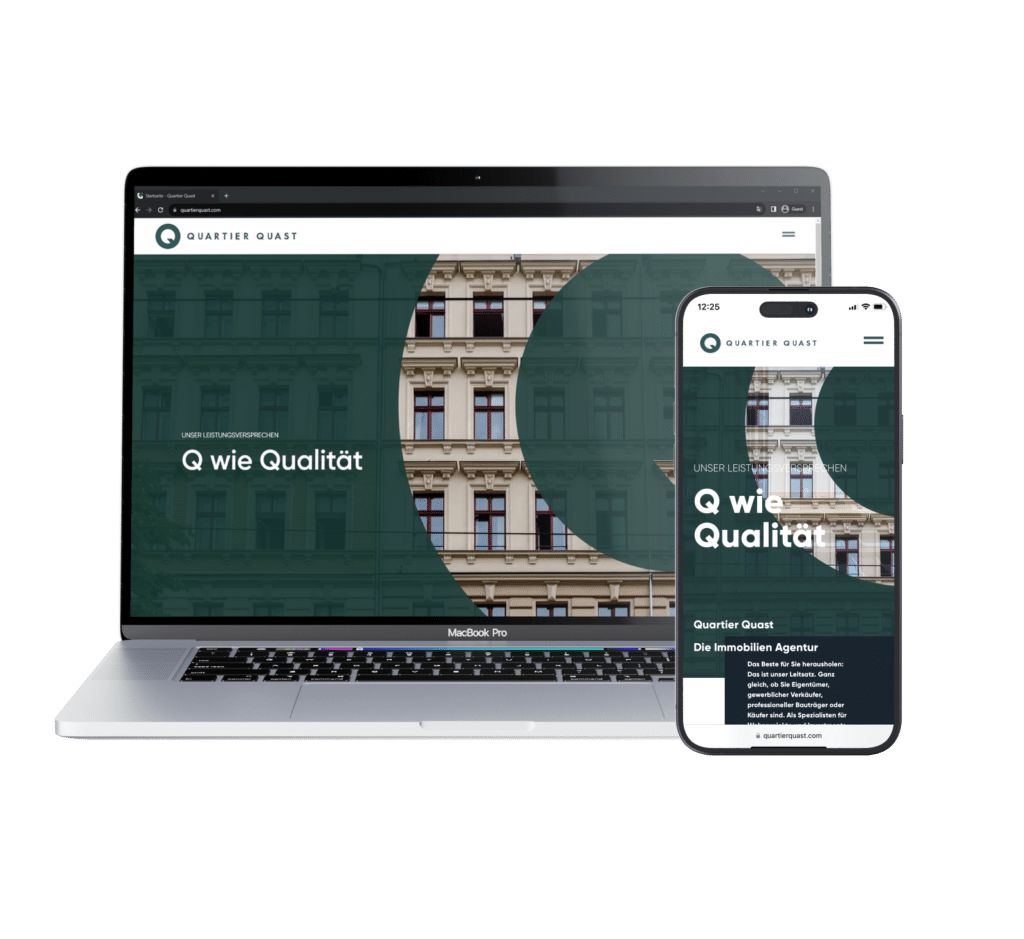 Website-Relaunch Quartier Quast